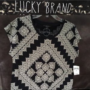 NWT Lucky Brand Top